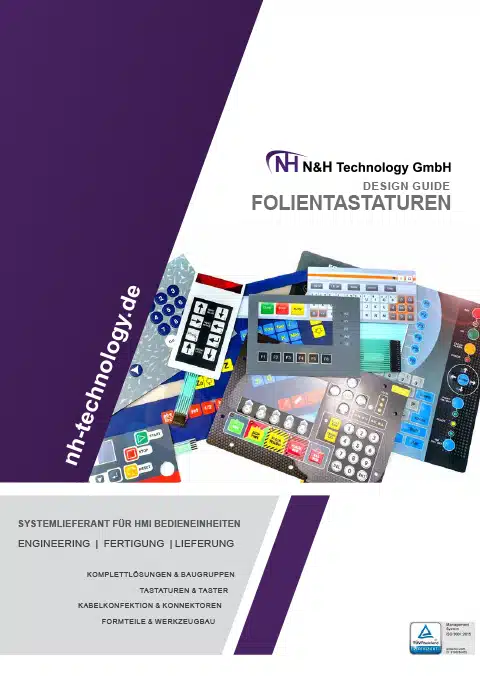 Design Guide Folientastaturen