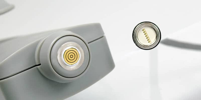 Handschalter mit rundem Magnetstecker